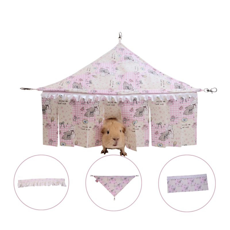 Guinea pig hammock Pink